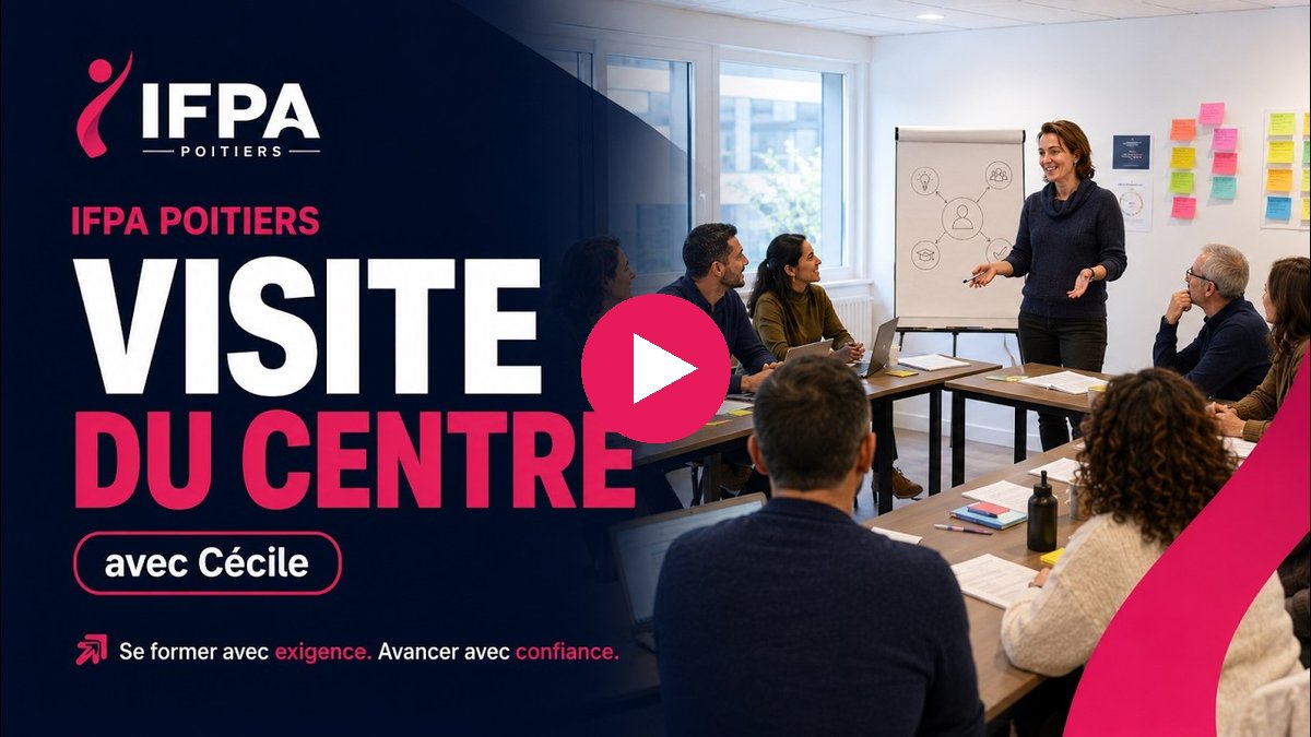 En vidéo : visite guidée du centre IFPA Poitiers avec Cécile — illustration IFPA Poitiers