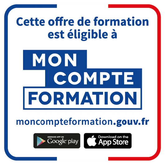Cette offre est éligible à Mon Compte Formation — moncompteformation.gouv.fr — Voir ais IFPA Poitiers
