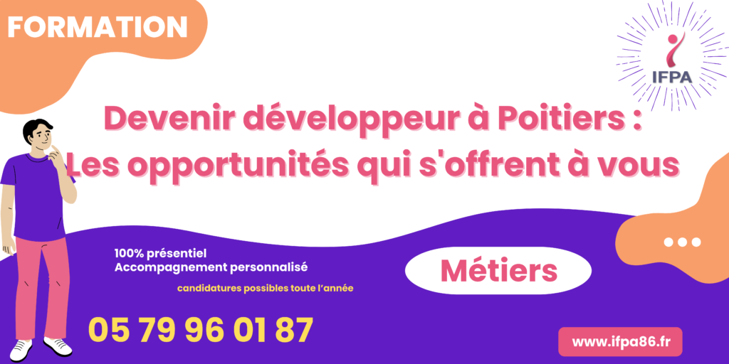 devenir développeur à Poitiers